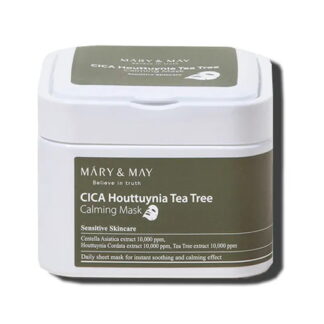 MARY & MAY CICA Houttuynia Tea Tree Calming Mask 30pcs