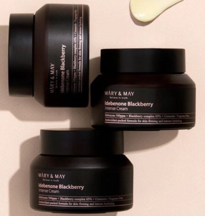 MARY & MAY Idebenone Blackberry Intense Cream 70ml - Image 3