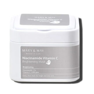 MARY & MAY Niacinamide Vitamin C Brightening Mask 30pcs