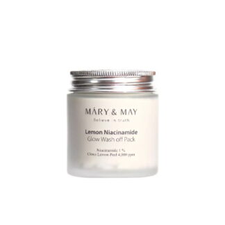 MARY & MAY Lemon Niacinamide Glow Wash Off Pack 125g