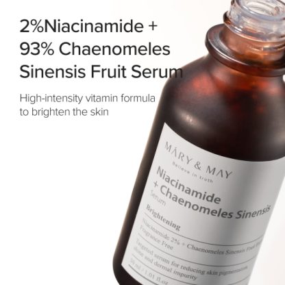 [Mary&May] Niacinamide + Chaenomeles Sinensis Serum 30ml