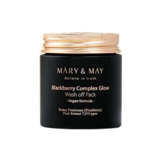 MARY & MAY Blackberry Complex Glow Wash Off Pack 125g