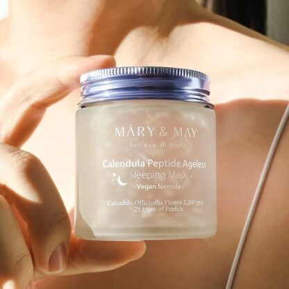 MARY & MAY Calendula Peptide Ageless Sleeping Mask 110g