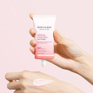 [Mary&May] Vegan Primer Glow Sun Cream SPF50+ PA++++ 50ml