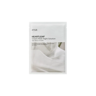 ANUA Heartleaf Cream Sheet Mask Night Solution 25ml
