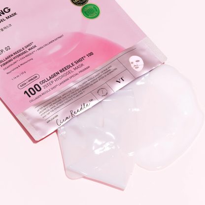 VT COSMETICS Collagen Reedle Shot 100 2-Step Hydrogel Mask 33g