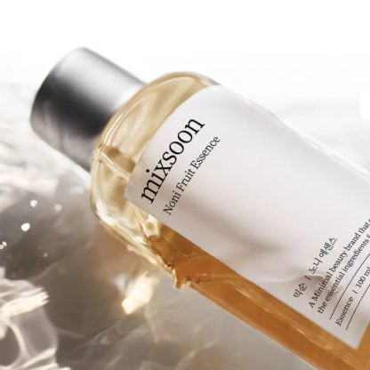 MIXSOON Noni Fruit Essence hydrates, nourishes, and revitalizes skin with antioxidant-rich Noni Fruit Extract, promoting a radiant complexion.