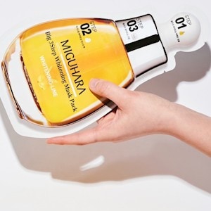 MIGUHARA Big 3 Step Whitening Mask Pack Origin