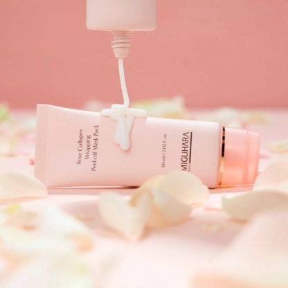 MIGUHARA Rose Collagen Wrapping Peel-off Mask Pack