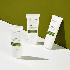 NINE LESS Essentials UV Shield Soothing Sun Cream SPF 50+ PA++++ 50g