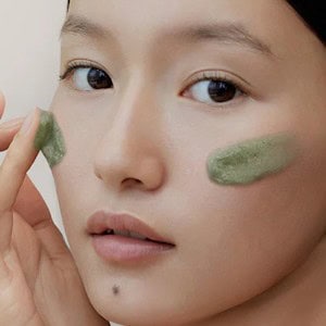 ARENCIA Green Tea + LHA Deep Pore Rice Cake Cleanser 150g