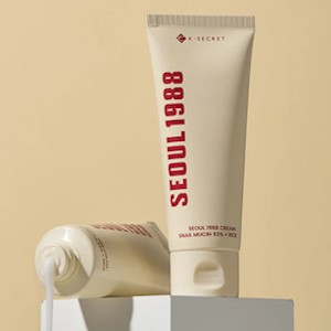KSECRET SEOUL 1988 CREAM SNAIL MUCIN 93% RICE 100ML