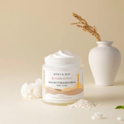 MARY & MAY Shea Butter & Rice Bran Body Cream 250ml