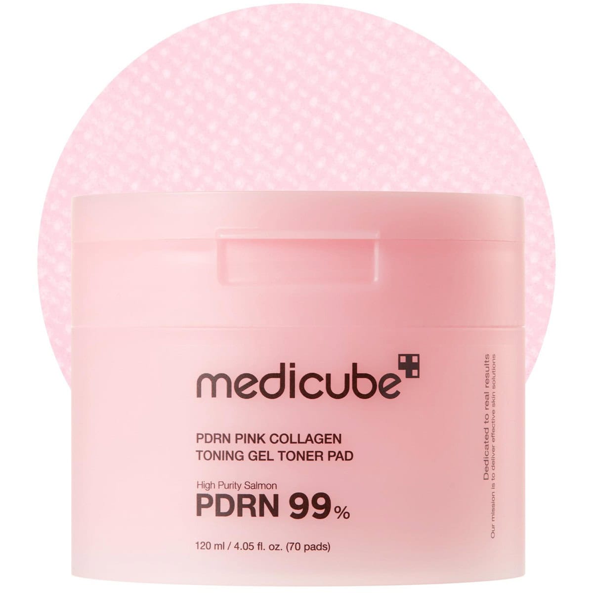MEDICUBE PDRN Pink Collagen Toning Gel Toner Pad 70pcs